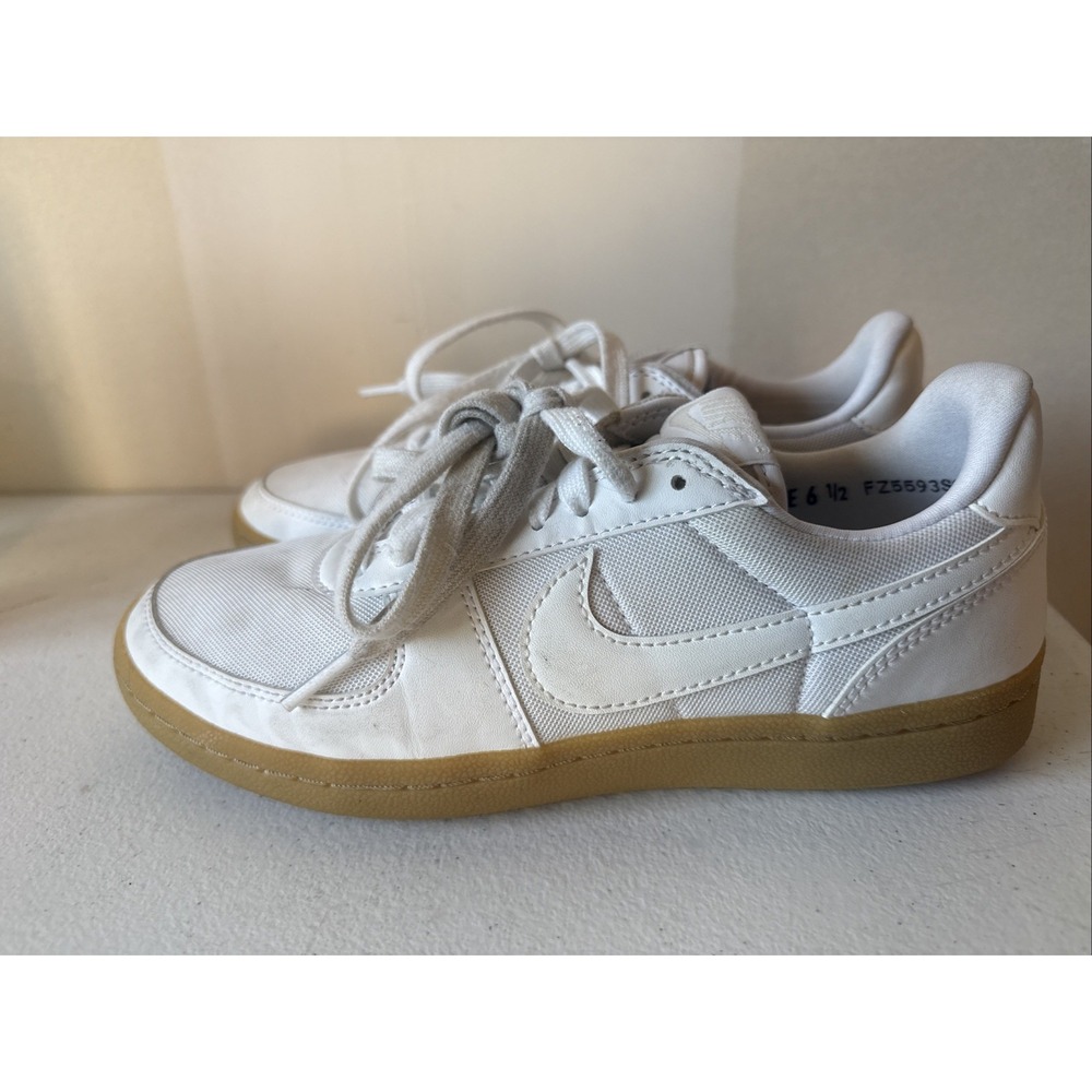 Nike Field General Womens Size 6.5 White Gum Athletic Walking Shoes Sneakers